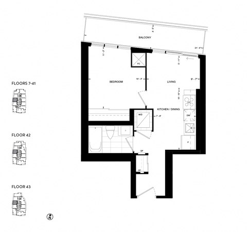 floor plan of the ground level of the house